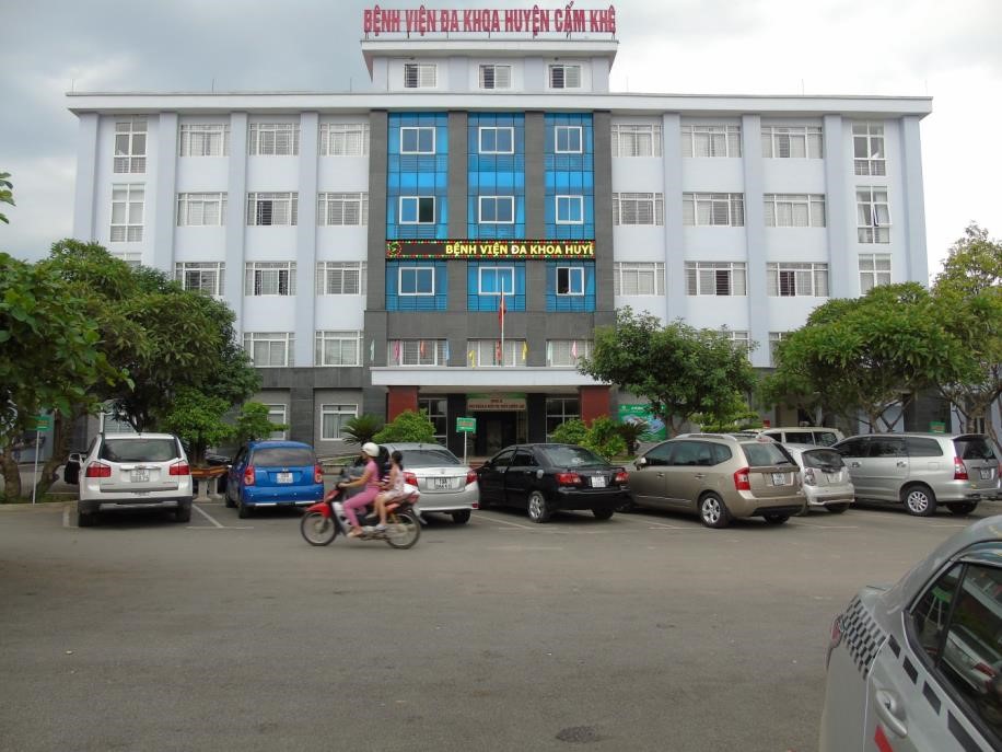 Khối điều trị - Trung tâm Y tế huyện Cẩm khê